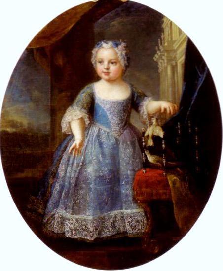 unknow artist Portrait of Princess Louise of France oil painting image